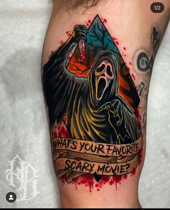 Tatuajes de Scream