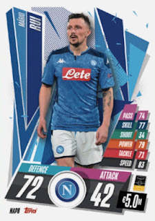 Topps Match Attax 2020-2021 SSC Napoli Set