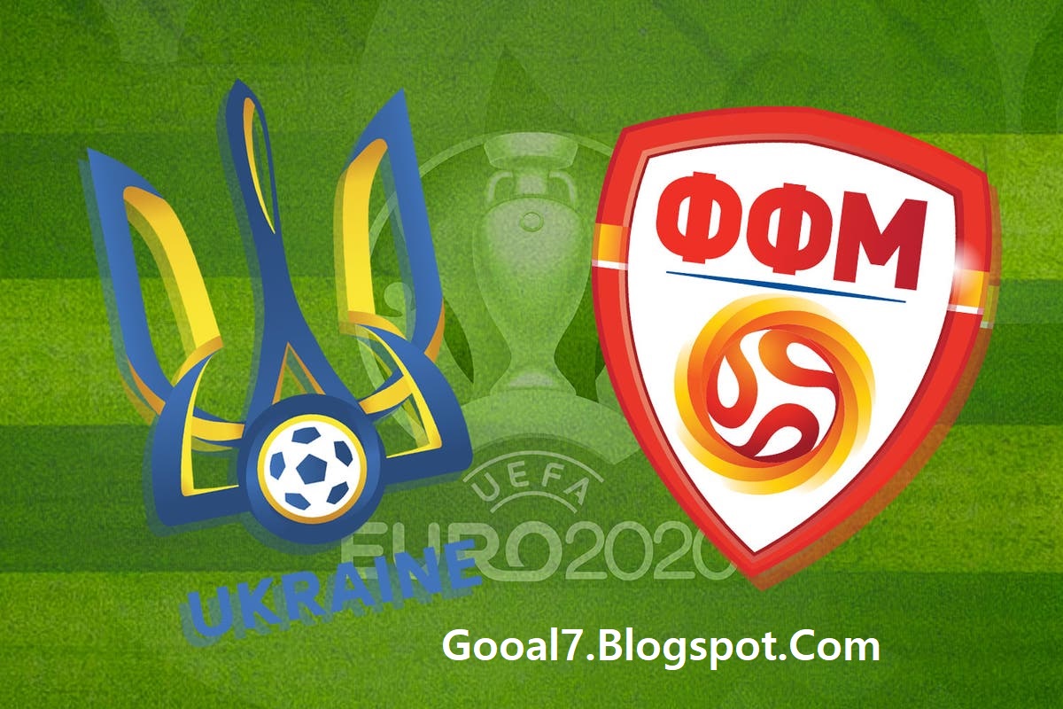 The date of the match between Ukraine and North Macedonia ...