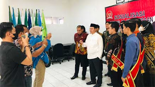 Sultan B Najamudin Saat Sosialisasi 4 Pilar Kebangsaan Di Bengkulu