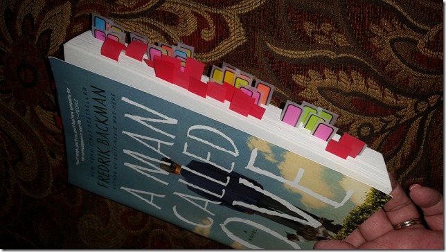 Tabs in A Man Called Ove