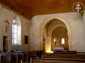 BOUXIERES-AUX-CHENES (54) - Chapelle romane Sainte-Agathe de Blanzey