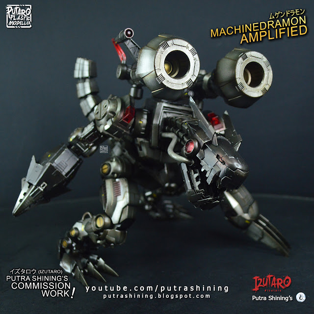 Digimon: Machinedramon Amplified | Custom Paint | ムゲンドラモン by Putra Shining