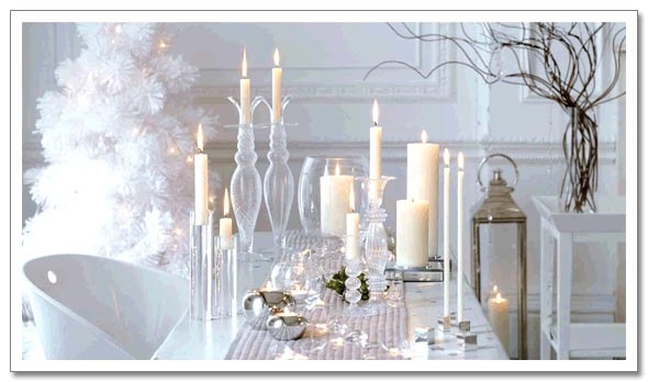  good white organza table cloth and beautiful napkins with my silver and 