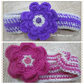 free crochet pattern, free crochet headband patterns,