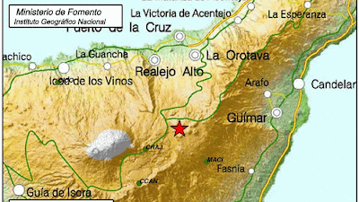 Terremoto  Realejo Alto, Tenerife