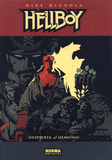 Portada del Tomo 2 Cartoné de Hellboy Editorial Norma