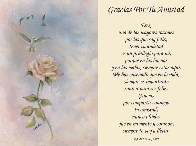 AMOR Y AMISTAD: POEMAS DE AMOR