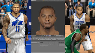 NBA2K13 PC Modding - Glen Davis Patch