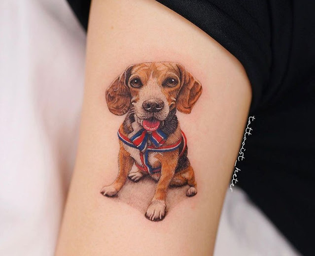 dog tattoo