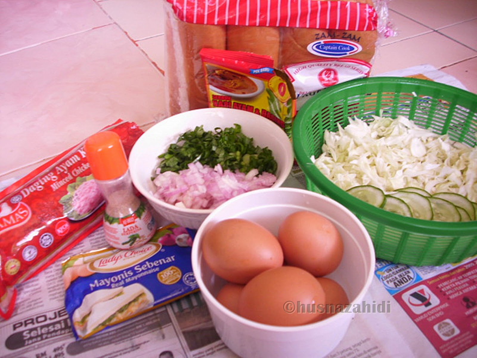 Resepi Roti John Meleleh ~ husnazahidi