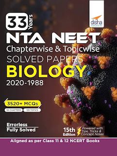 Disha 33 Years NEET Solved Papers Biology