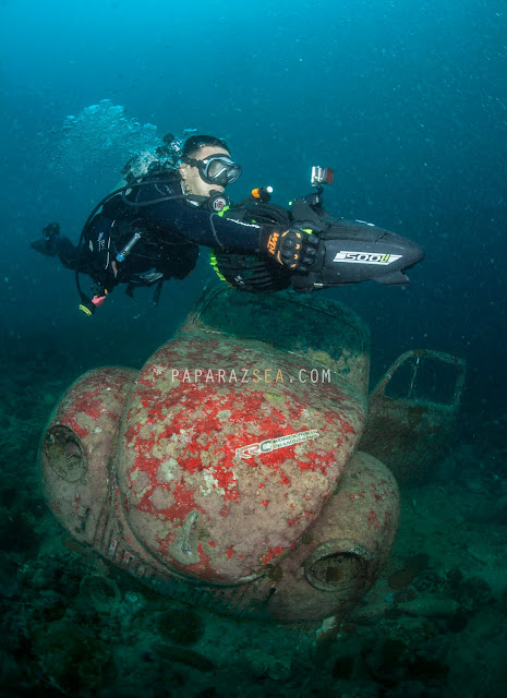 PaparazSea, Underwater Photography, Scuba Diving Academy, Dive Philippines, Underwater Scooters, DPV, Deep Propulsion Vehicle