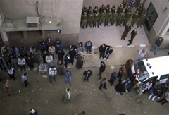 Angry Protesters in Naj Hammadi