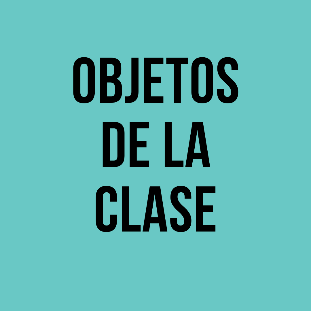 objetos de la clase