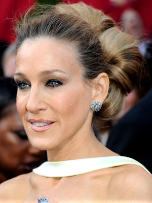 sara jessica parker hairstyles. sara jessica parker hairstyles. Sarah Jessica Parker Half Up