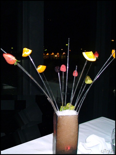Complimentary Fruit Deco