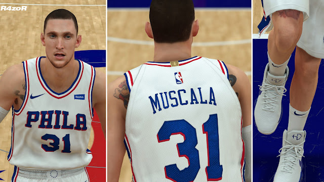 NBA 2K19 Mike Muscala Cyberface
