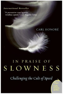 book cover - In Praise of Slowness