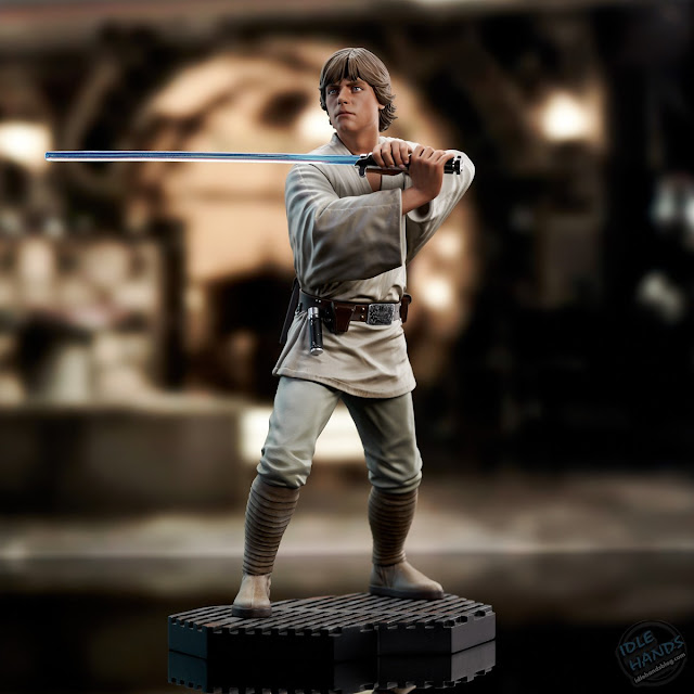 Gentle Giant Star Wars A New Hope Luke Skywalker (Training) Milestones 6th Scale Statue 01(1)