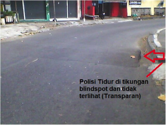 Polisi Tidur Transparan