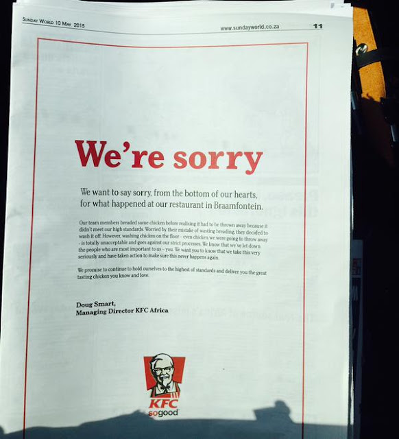 KFC Meminta Maaf Karena Karyawan Mereka Mencuci Daging Ayam Di Lantai