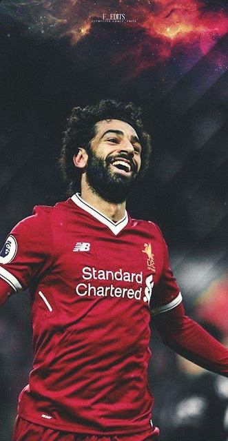 خلفيات محمد صلاح مع ليفربول للايفون 4K