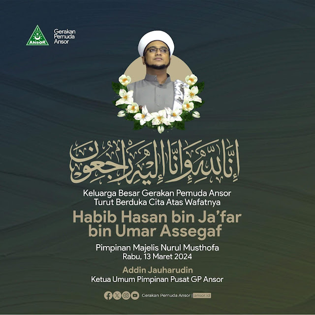 Berita Duka, Habib Hasan bin Ja’far bin Umar Assegaf Meninggal Dunia