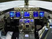 With Engine ON (boeing cockpit)