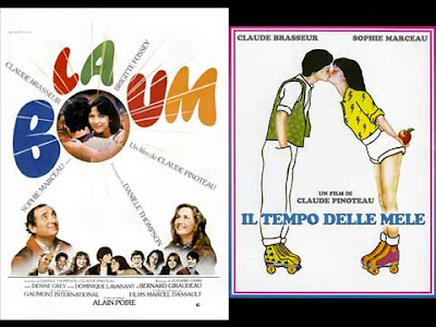 La locandina di '''La boum'', in italiano ''Il tempo delle mele''