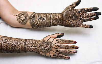 Arabic bridal mehndi designs for full hands