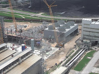 The Petra Nova W.A. Parish carbon capture and storage project in southeast Texas. (Credit: U.S. Department of Energy) Click to Enlarge.