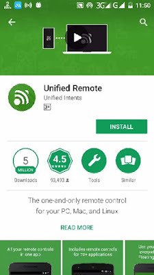 installation of unified remote