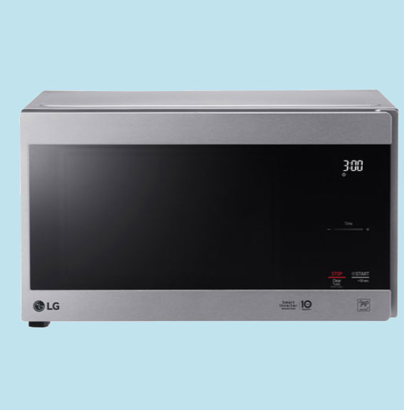 LG 0.9 Cu. Ft. Microwave with Smart Inverter  - Stainless Steel