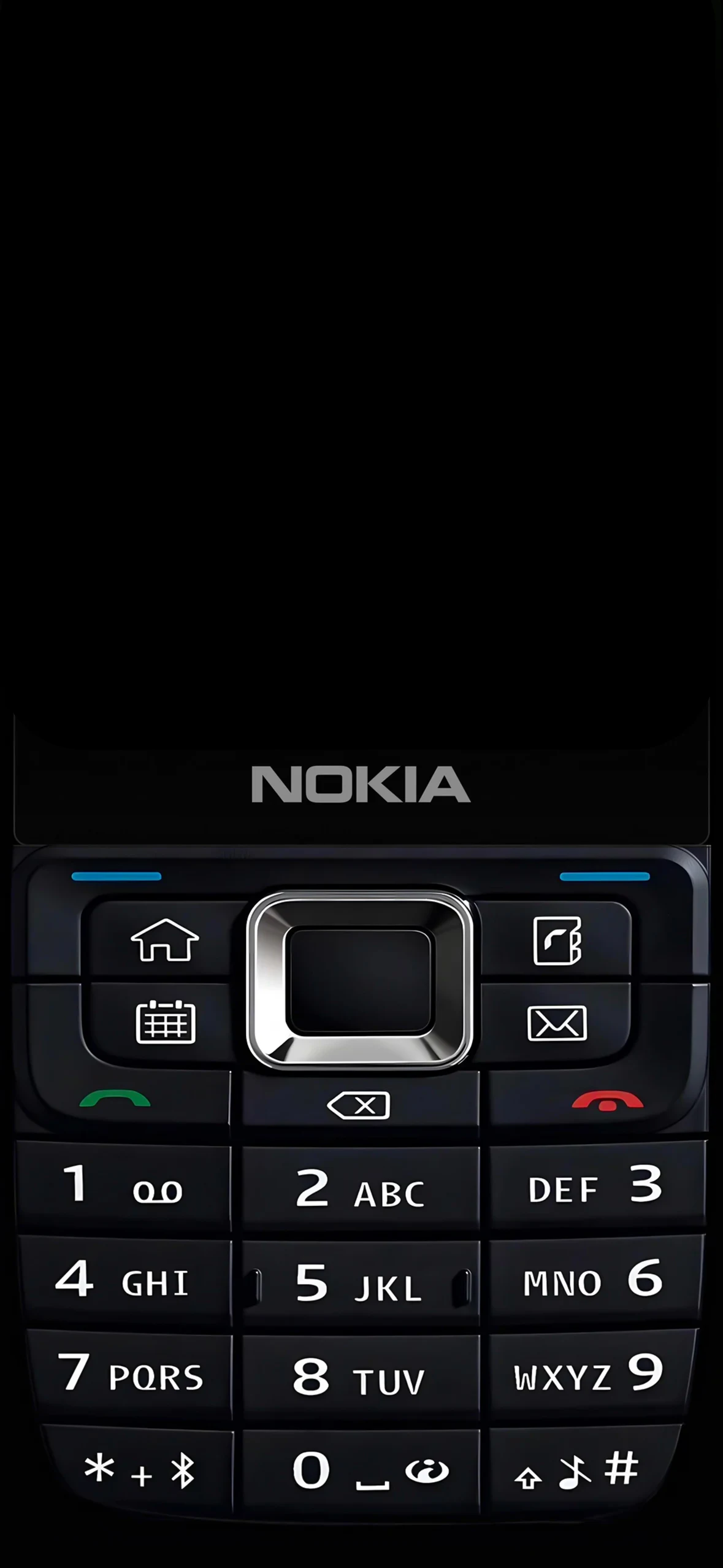 Classic Nokia Phone Lockscreen Wallpaper for ios