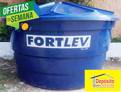 Caixa D'água Fortlev 1000 litros R$ 297,00