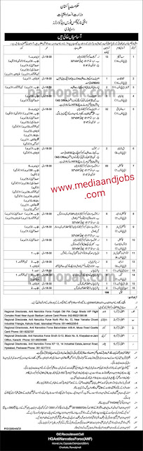 ANF Jobs 2022 at Anti Narcotics Force.