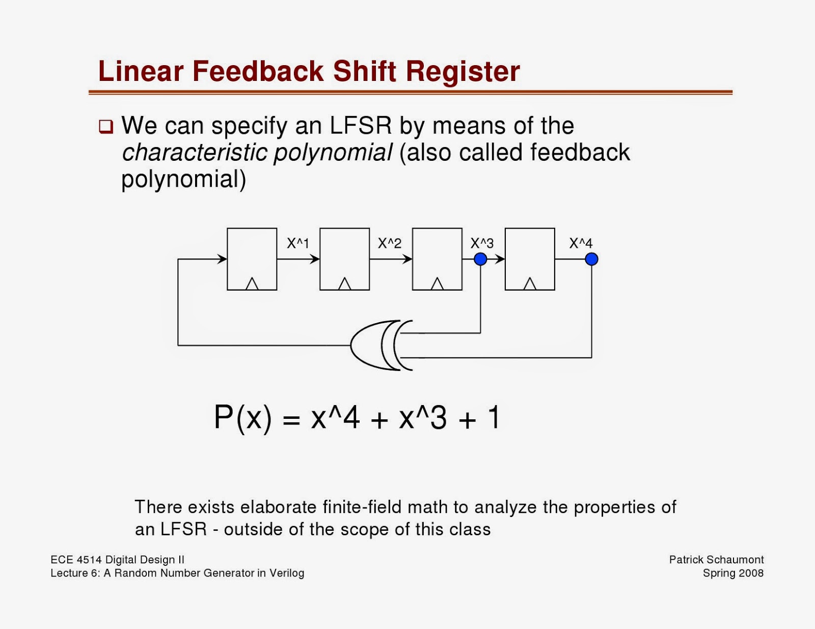 32Bit lfsr verilog code