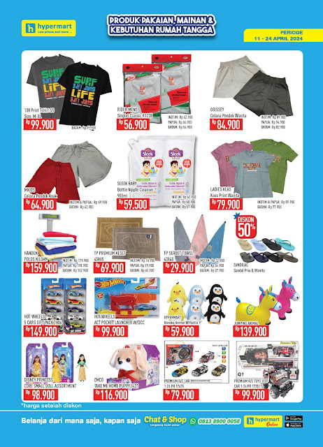 Katalog Promo Hypermart tanggal 11 hingga 24 April 2024