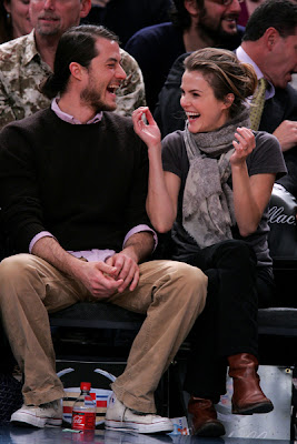 Keri Russell and Shane Deary