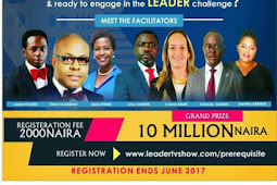 LeaderTV Reality Show Audition Will Hold in 16 Centres Across Nigeria. Register Now!