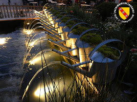 NANCY (54) - Photos nocturnes du jardin éphémère 2016