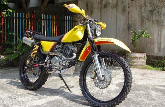 Modifikasi Honda Mega Pro : Trail Jadul - Indonesia Motorcycle