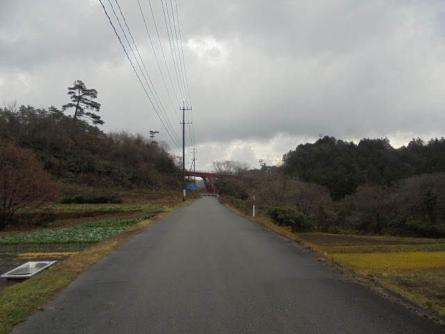 大山寺に行くための昔の道路の赤松淀江線