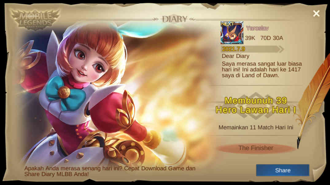 5 Cara Melihat Diary Mobile Legend, Gampang Banget