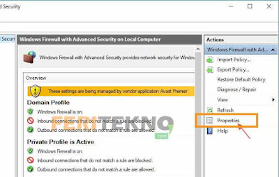  Firewall ini sangat berkhasiat sekali untuk mengidentifikasi virus yang ada di internet supa Cara Mematikan Firewall Pada Windows 7, 8 dan 10