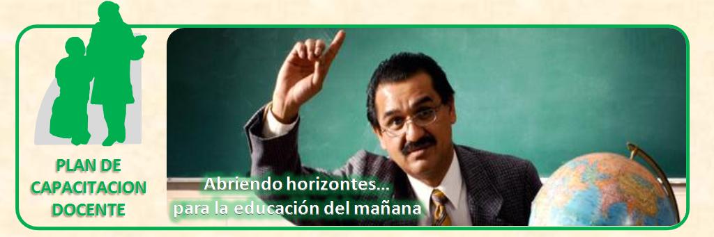 PLAN DE CAPACITACION DOCENTE