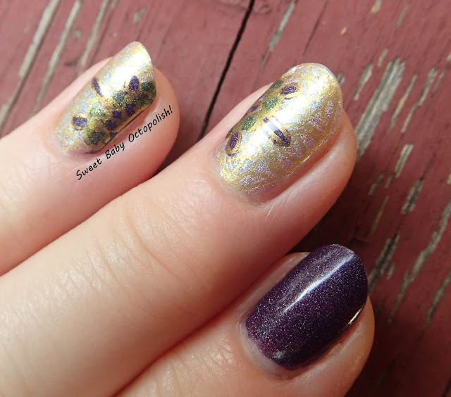 Stained Glass decal mani