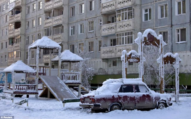 Oymyakon - northeastern of Siberia, Russia