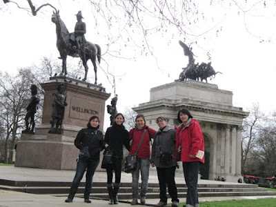 En el Arco de Wellington, Londres